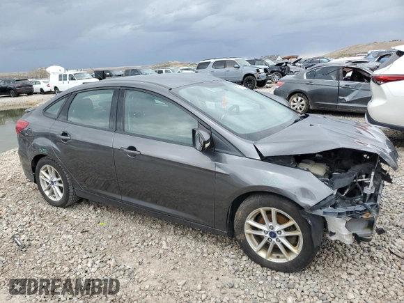 2017 Ford Focus SE with VIN 1FADP3F29HL304340, listed as a Copart auction lot 51268205 with 117,076 mi miles and Salvage Title. Bid and sale history available at carsss.com. Image 4.