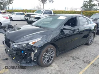 2023 Kia Forte GT-Line with VIN 3KPF54AD1PE652633, listed as a IAAI auction lot 41776227 with 16,915 mi miles. Bid and sale history available at carsss.com. Image 18.