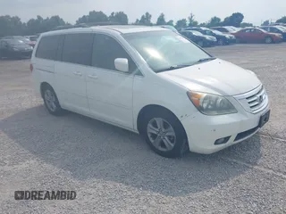 2008 Honda Odyssey Touring z VIN 5FNRL38918B062684, wystawiony jako IAAI lot #42159606 z przebiegiem 158 039 mil mil oraz . Historia ofert i sprzedaży dostępna na DreamBid. Obrazek 1.