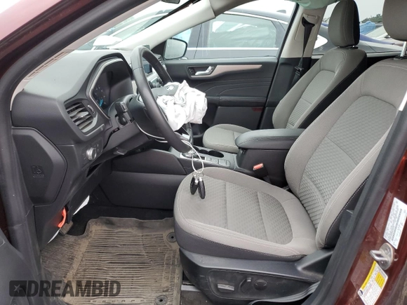 2021 Ford Escape SE with VIN 1FMCU9G60MUA90728, listed as a Copart auction lot 60124145 with 42,744 mi miles and Salvage title. Bid and sale history available at DreamBid. Image 7.
