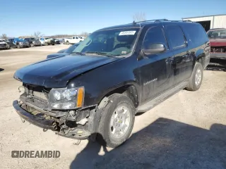2010 Chevrolet Suburban LT with VIN 1GNUKJE33AR128838, listed as a Copart auction lot 46804865 with 0 mi miles and Salvage Title. Bid and sale history available at carsss.com. Image 1.