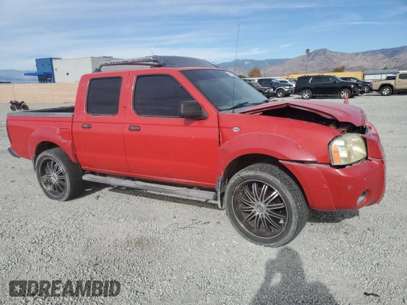 2003 Nissan Frontier XE with VIN 1N6ED27T73C420215, listed as a Copart auction lot 82923734 with 193,468 mi miles and Salvage title. Bid and sale history available at DreamBid. Image 4.