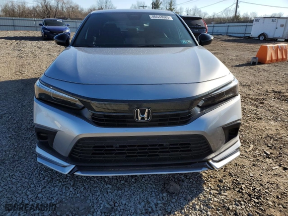 2024 Honda Civic Sedan Sport with VIN 2HGFE2F51RH504626, listed as a Copart auction lot 46543085 with 10,928 mi miles and Salvage Title. Bid and sale history available at carsss.com. Image 5.