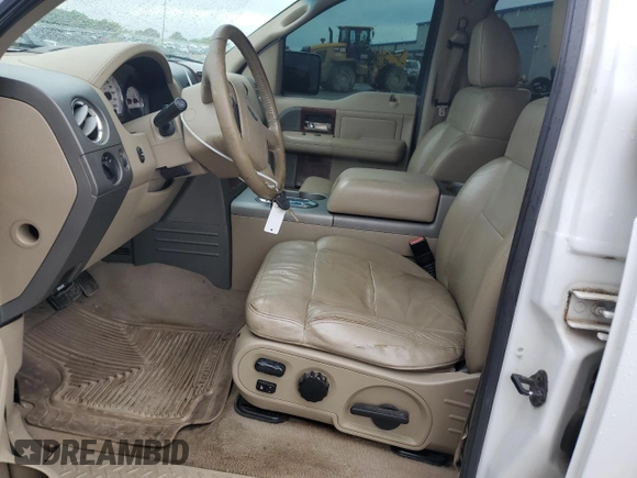 2005 Ford F-150 XLT with VIN 1FTPW12525FB16364, listed as a Copart auction lot 55019304 with 264,487 mi miles and Salvage Title. Bid and sale history available at carsss.com. Image 7.