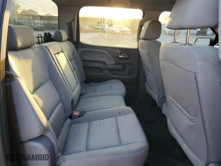 2018 Chevrolet Silverado 1500 Custom with VIN 3GCUKPEC1JG384424, listed as a Copart auction lot 43831585 with 37,267 mi miles and Salvage Title. Bid and sale history available at carsss.com. Image 10.