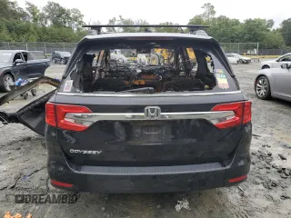 2019 Honda Odyssey EX-L with VIN 5FNRL6H70KB033362, listed as a Copart auction lot 73965474 with Not Provided miles and Salvage Title. Bid and sale history available at carsss.com. Image 6.