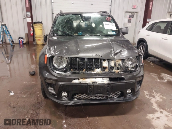 2021 Jeep Renegade Latitude with VIN ZACNJDBB1MPM71726, listed as a IAAI auction lot 41607723 with 30,655 mi miles. Bid and sale history available at carsss.com. Image 12.