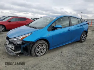 2019 Toyota Prius LE with VIN JTDL9RFU6K3003844, listed as a Copart auction lot 46900645 with 87,587 mi miles and Salvage Title. Bid and sale history available at DreamBid. Image 1.
