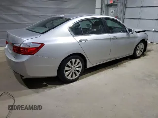 2015 Honda Accord EX-L with VIN 1HGCR2F80FA135480, listed as a Copart auction lot 57364185 with 183,265 mi miles and Salvage title. Bid and sale history available at DreamBid. Image 3.