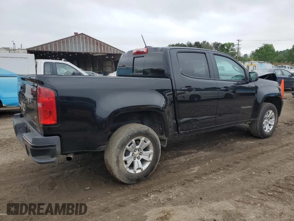 2022 Chevrolet Colorado 2WD LT with VIN 1GCGSCEN9N1248375, listed as a Copart auction lot 51471005 with 65,608 mi miles and Salvage title. Bid and sale history available at DreamBid. Image 3.