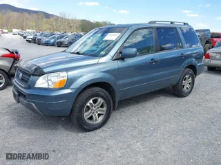 2005 Honda Pilot EX-L with NAVI with VIN 2HKYF18785H542479, listed as a IAAI auction lot 42040202 with 345,167 mi miles. Bid and sale history available at carsss.com. Image 2.