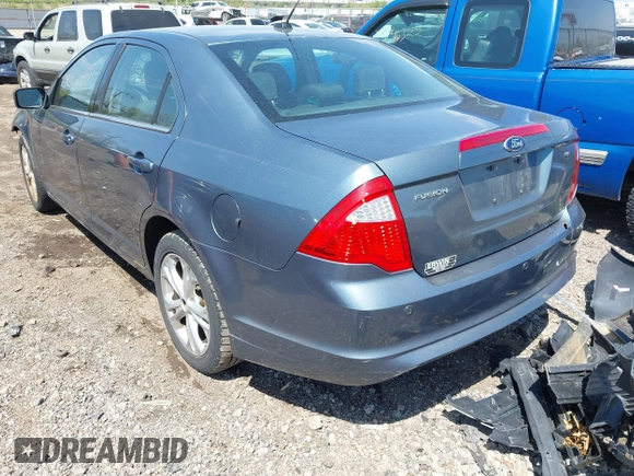 2012 Ford Fusion SE with VIN 3FAHP0HA1CR315945, listed as a IAAI auction lot 42076103 with 187,790 mi miles. Bid and sale history available at carsss.com. Image 3.