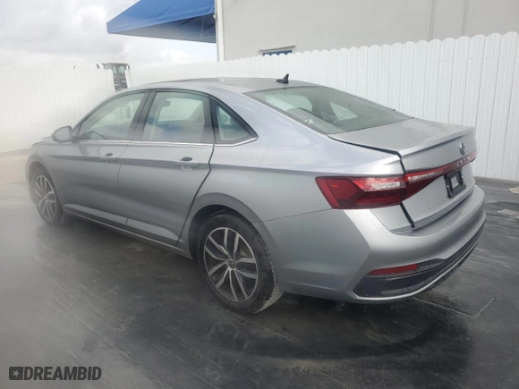 2025 Volkswagen Jetta SE with VIN 3VW7X7BUXSM030994, listed as a Copart auction lot 47840325 with 2,275 mi miles and Clean Title. Bid and sale history available at carsss.com. Image 2.