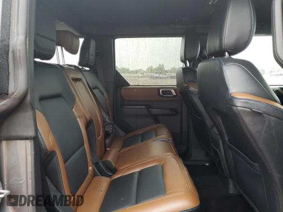2024 Ford Bronco Outer Banks with VIN 1FMEE8BP5RLA22552, listed as a Copart auction lot 57555045 with 18,000 mi miles and Salvage title. Bid and sale history available at DreamBid. Image 10.