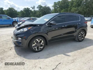 2022 Kia Sportage EX with VIN KNDPN3AC3N7961281, listed as a Copart auction lot 57895815 with 109,231 mi miles and Salvage title. Bid and sale history available at DreamBid. Image 1.