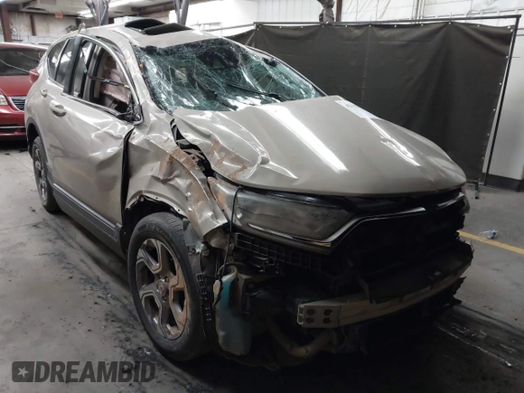 2018 Honda CR-V EX-L z VIN 2HKRW2H89JH671327, wystawiony jako IAAI lot #42159441 z przebiegiem Nie podano mil oraz . Historia ofert i sprzedaży dostępna na DreamBid. Obrazek 1.