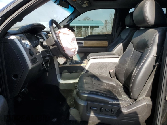2011 Ford F-150 XLT with VIN 1FTFW1ET0BKD54688, listed as a Copart auction lot 47116555 with 294,162 mi miles and Salvage Title. Bid and sale history available at carsss.com. Image 7.