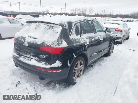 2016 Audi Q5 Premium Plus with VIN WA1L2AFP7GA039474, listed as a IAAI auction lot 41225978 with 137,754 mi miles. Bid and sale history available at carsss.com. Image 4.