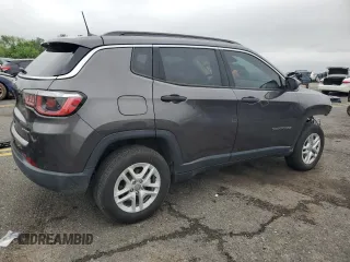 2020 Jeep Compass Sport with VIN 3C4NJDABXLT196966, listed as a Copart auction lot 61240865 with 61,148 mi miles and Salvage title. Bid and sale history available at DreamBid. Image 3.