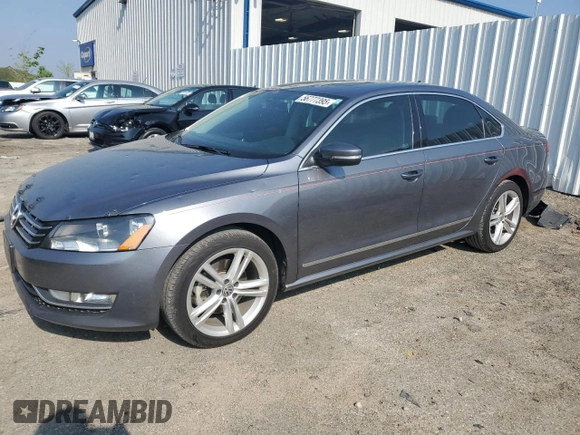 2015 Volkswagen Passat SEL Premium z VIN 1VWCV7A33FC070144, wystawiony jako Copart lot #56777395 z przebiegiem 115 667 mil mil oraz Nie do naprawy • Non repairable. Historia ofert i sprzedaży dostępna na DreamBid. Obrazek 1.