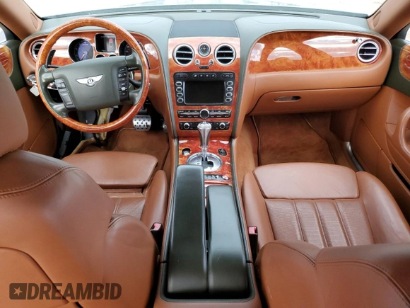 2006 Bentley Flying Spur with VIN SCBBR53WX6C036266, listed as a Copart auction lot 46934505 with 67,390 mi miles and Salvage Title. Bid and sale history available at DreamBid. Image 8.