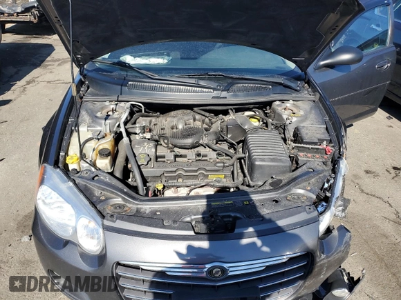 2005 Chrysler Sebring Touring with VIN 1C3EL56R95N665624, listed as a Copart auction lot 46690975 with 74,388 mi miles and Salvage title. Bid and sale history available at DreamBid. Image 11.