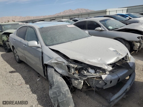 2006 Lexus ES 330 with VIN JTHBA30G965152213, listed as a Copart auction lot 46553735 with 0 mi miles and Salvage Title. Bid and sale history available at carsss.com. Image 4.