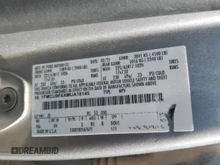2021 Ford Escape S with VIN 1FMCU9F6XMUA18145, listed as a Copart auction lot 61046995 with 108,793 mi miles and Salvage title. Bid and sale history available at DreamBid. Image 13.