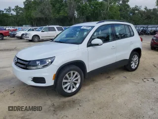 2017 Volkswagen Tiguan S z VIN WVGBV7AX3HK051874, wystawiony jako Copart lot #52176895 z przebiegiem 57 404 mil mil oraz Szkoda całkowita • Salvage title. Historia ofert i sprzedaży dostępna na DreamBid. Obrazek 1.