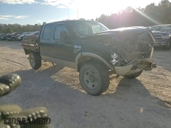 2008 Ford F-250 XL with VIN 1FTSW21Y38ED68338, listed as a Copart auction lot 85089284 with 255,992 mi miles and Salvage title. Bid and sale history available at DreamBid. Image 11.