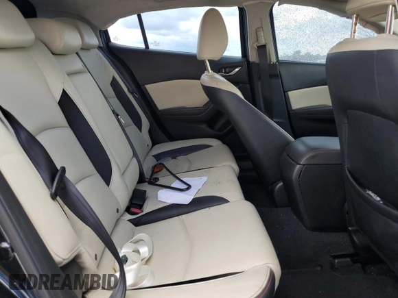 2014 Mazda 3 S Grand Touring with VIN JM1BM1M33E1215459, listed as a Copart auction lot 59188005 with Not provided miles and Salvage title. Bid and sale history available at DreamBid. Image 10.