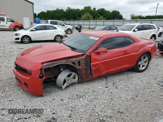 2012 Chevrolet Camaro 1LT with VIN 2G1FF1E37C9128403, listed as a Copart auction lot 61462865 with 63,550 mi miles and Salvage title. Bid and sale history available at DreamBid. Image 1.