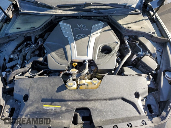 2017 Infiniti Q50 Premium z VIN JN1EV7AP9HM737748, wystawiony jako Copart lot #53266615 z przebiegiem 117 489 mil mil oraz Szkoda całkowita • Salvage title. Historia ofert i sprzedaży dostępna na DreamBid. Obrazek 12.
