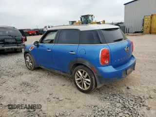 2014 MINI Countryman z VIN WMWZB3C59EWR40468, wystawiony jako Copart lot #62678655 z przebiegiem 108 645 mil mil oraz Czysty tytuł • Clean title. Historia ofert i sprzedaży dostępna na DreamBid. Obrazek 2.