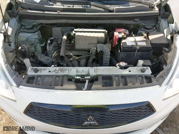 2020 Mitsubishi Mirage G4 SE with VIN ML32F4FJ8LHF04368, listed as a IAAI auction lot 41695505 with 52,431 mi miles. Bid and sale history available at carsss.com. Image 10.