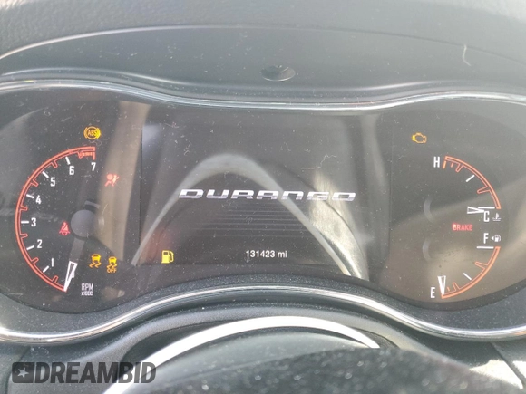 2016 Dodge Durango SXT with VIN 1C4RDHAG2GC422818, listed as a Copart auction lot 56157875 with 131,423 mi miles and Salvage title. Bid and sale history available at DreamBid. Image 9.