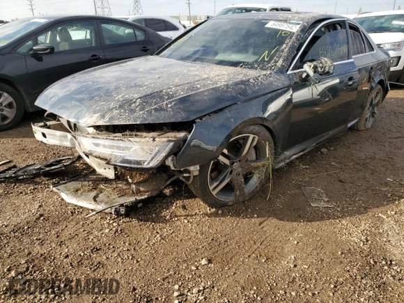 2018 Audi A4 Premium Plus with VIN WAUENAF42JA111066, listed as a Copart auction lot 64987542 with 0 mi miles. Bid and sale history available at carsss.com. Image 2.