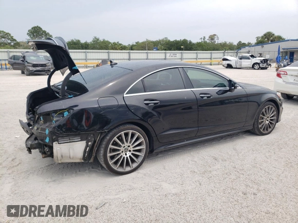 2017 Mercedes-Benz CLS 550 with VIN WDDLJ7DB3HA197269, listed as a Copart auction lot 54720444 with 68,836 mi miles and Salvage title. Bid and sale history available at DreamBid. Image 3.