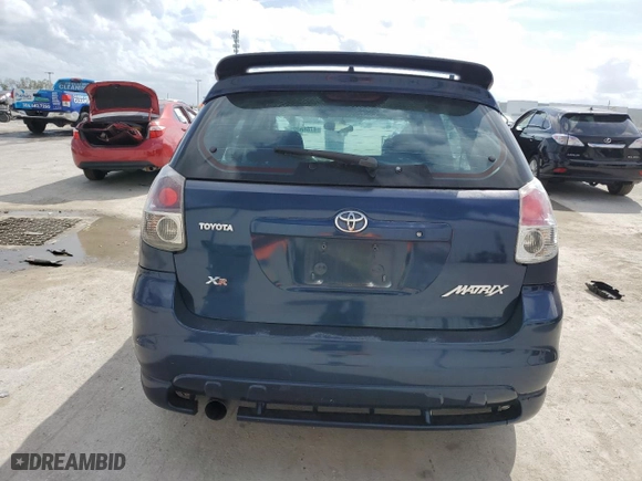 2005 Toyota Matrix STD with VIN 2T1KR30E05C336921, listed as a Copart auction lot 47668025 with 211,306 mi miles and Salvage Title. Bid and sale history available at carsss.com. Image 6.