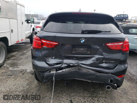 2021 BMW X1 sDrive28i with VIN WBXJG7C02M5T94391, listed as a Copart auction lot 36539143 with 15,684 mi miles. Bid and sale history available at carsss.com. Image 6.