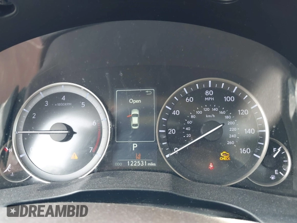 2016 Lexus ES with VIN 58ABK1GG0GU034944, listed as a IAAI auction lot 41729979 with 122,531 mi miles and . Bid and sale history available at carsss.com. Image 7.