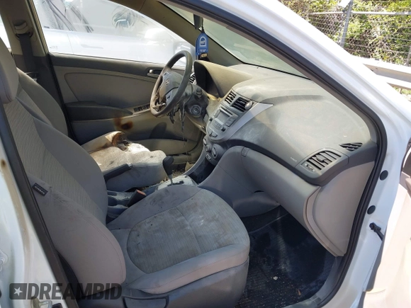 2016 Hyundai Accent SE with VIN KMHCT4AE4GU160709, listed as a IAAI auction lot 42069467 with 44,885 mi miles and . Bid and sale history available at DreamBid. Image 5.