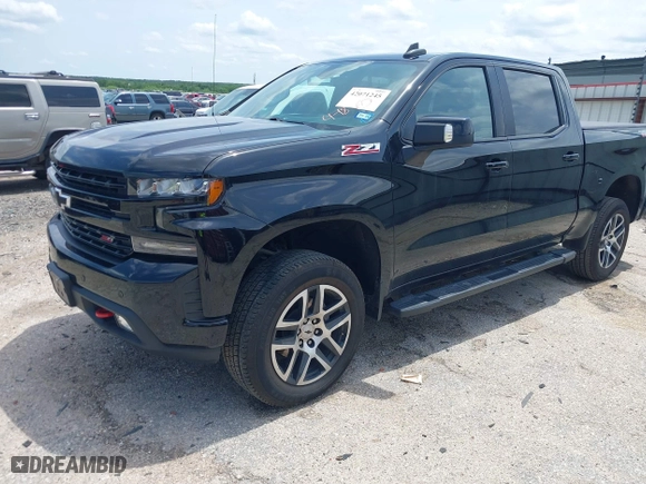 2019 Chevrolet Silverado 1500 LT Trail Boss with VIN 3GCPYFED5KG193055, listed as a IAAI auction lot 42071245 with 74,793 mi miles. Bid and sale history available at carsss.com. Image 2.
