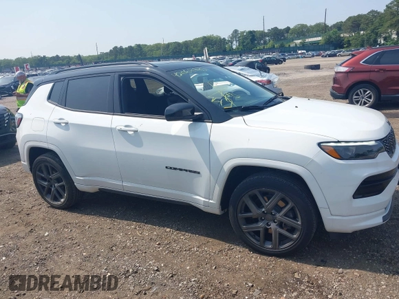 2024 Jeep Compass Limited с VIN 3C4NJDCN9RT164977, выставлен на аукционе IAAI как лот 42563780 с пробегом 4 229 миль миль и . История ставок и продаж доступна на DreamBid. Изображение 13.