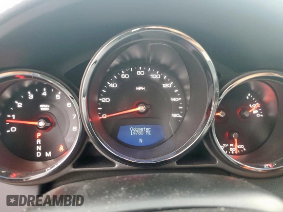 2013 Cadillac CTS Premium with VIN 1G6DP5E35D0164253, listed as a Copart auction lot 63459965 with 14,780 mi miles and Salvage title. Bid and sale history available at DreamBid. Image 9.