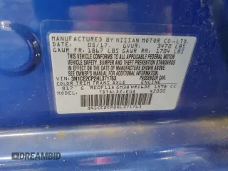 2017 Nissan Note S Plus with VIN 3N1CE2CP2HL371763, listed as a Copart auction lot 62578515 with 88,730 mi miles and Salvage title. Bid and sale history available at DreamBid. Image 12.