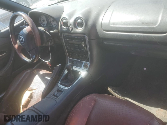 2002 Mazda MX-5 Miata Cloth with VIN JM1NB353120225910, listed as a Copart auction lot 49684455 with Not provided miles and Salvage title. Bid and sale history available at DreamBid. Image 8.