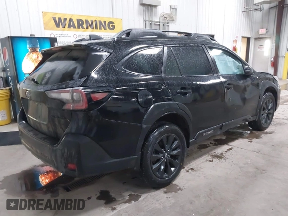 2023 Subaru Outback Onyx with VIN 4S4BTALC7P3219537, listed as a IAAI auction lot 42302811 with 43,514 mi miles and . Bid and sale history available at DreamBid. Image 4.