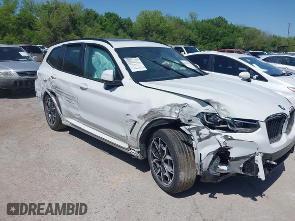 2023 BMW X3 sDrive30i with VIN 5UX43DP05P9S19868, listed as a IAAI auction lot 41989094 with Not Provided miles and . Bid and sale history available at DreamBid. Image 1.