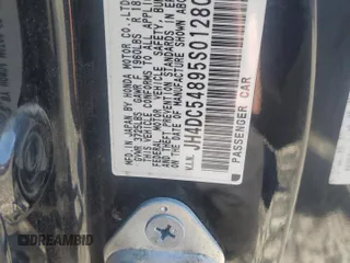 2005 Acura RSX with VIN JH4DC54895S012809, listed as a Copart auction lot 71822204 with 173,011 mi miles and Salvage Title. Bid and sale history available at carsss.com. Image 14.